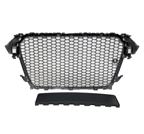 Front Grill Audi A4 2013-2016 Look RS Black chromed
