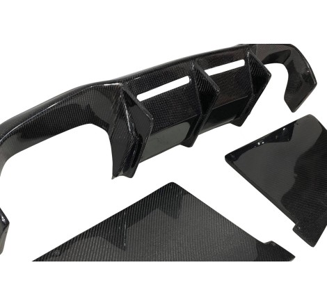 Rear Diffuser BMW F87 Look M2 Carbon Fibre