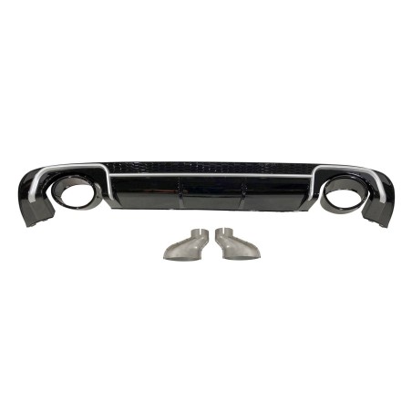 HECKANSATZ HECKSPOILER DIFFUSOR Audi A3 Sportback 2013-2015 LOOK RS3 ABS