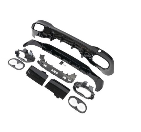 HECKANSATZ HECKSPOILER DIFFUSOR Mercedes W118 CLA Look A45