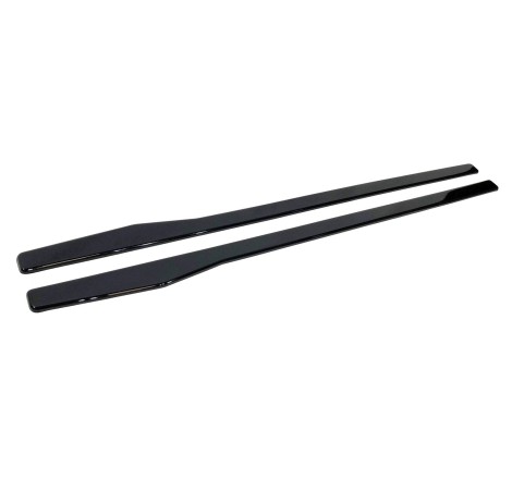 Diffuseur Jupes Mercedes W204 Look AMG Noir brillant