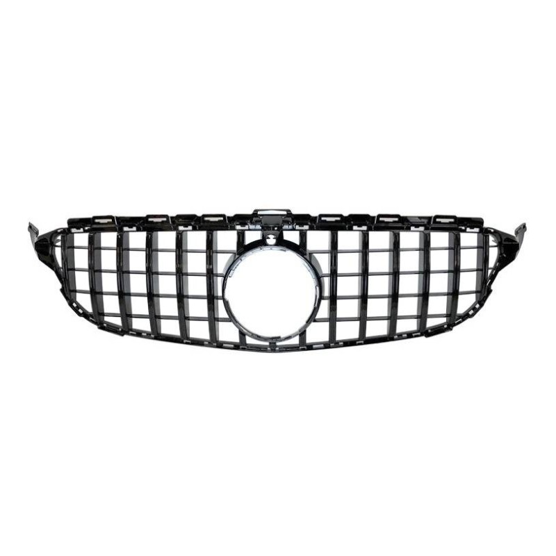 Front grill Mercedes W205 2015-2018 Full Black
