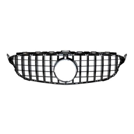 Front grill Mercedes W205 2015-2018 Full Black