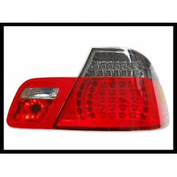 Fanali Posteriore BMW E46 Coupe, '99-02 Led Red Smoked.