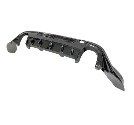 Rear Diffuser Ford Focus 2019+ Glossy Black