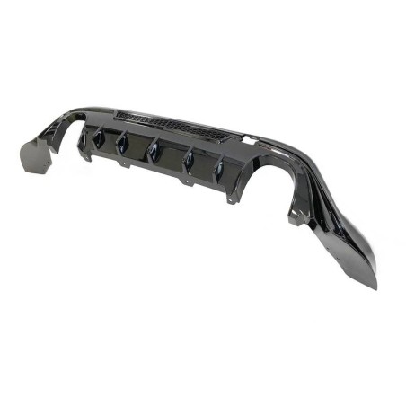 Rear Diffuser Ford Focus 2019+ Glossy Black