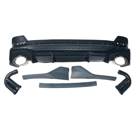 Rear Diffuser Audi Q3 2020+ Sportback Look RSQ3