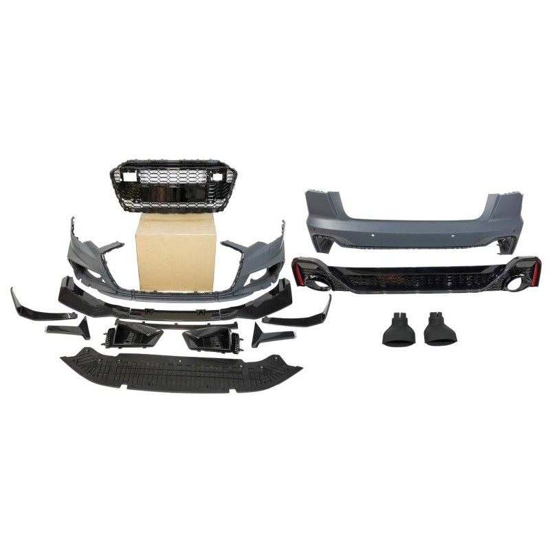 Kit De Carrosserie Audi A6 C8 Avant 2020+ Look RS6 Carbone