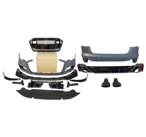 Kit De Carrosserie Audi A6 C8 4 Portes 2020+ Look RS6 Carbone