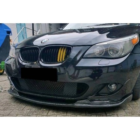Déflecteur Avant BMW E60 / E61 Look M-Tech Noir Brillant