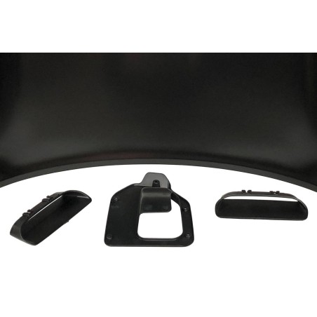 Capot Dodge Challenger 2015-2023 look SRT Hellcat 2019 Aluminium