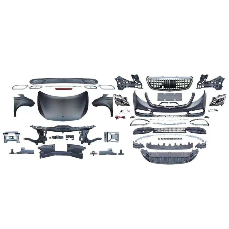 STOßSTANGENSET BODYKIT MERCEDES Vito 2004-2010 W639 Look Mayback