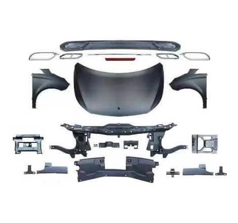 STOßSTANGENSET BODYKIT MERCEDES Vito 2004-2010 W639 Look Mayback
