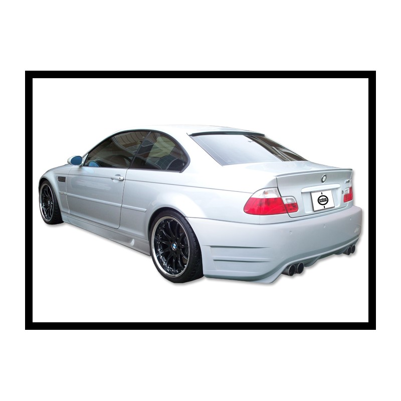 Paragolpes Trasero BMW E46 Coupe 98-05 Doble Salida