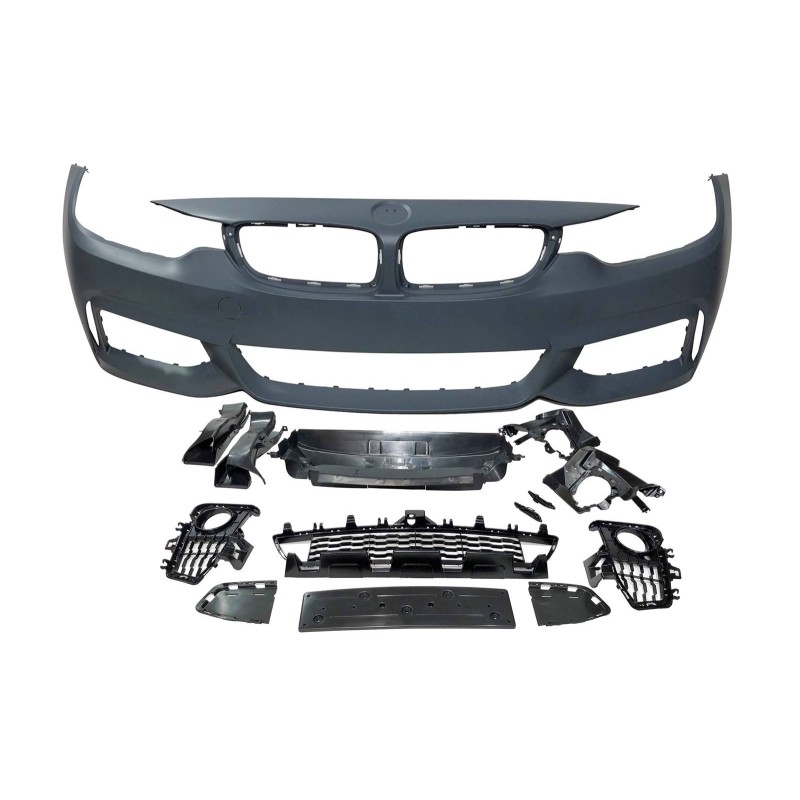 Paraurti Anteriore BMW F32 F33 F36 Look M-Tech ABS
