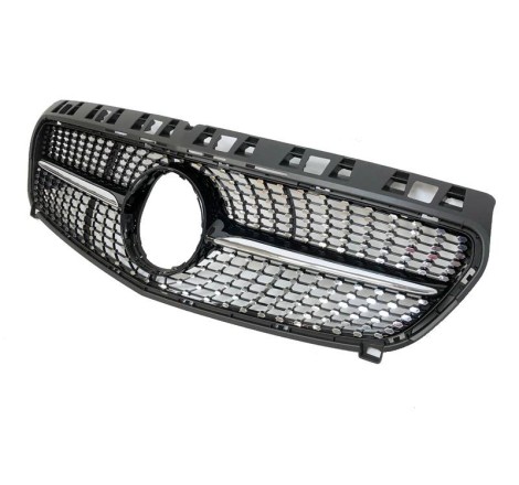 Front Grill Mercedes W176 2012-2015 Look Diamond