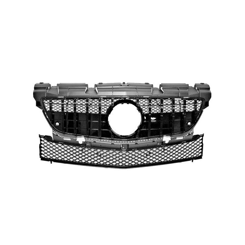 Front Grill Mercedes SLK R172 Look GT Black