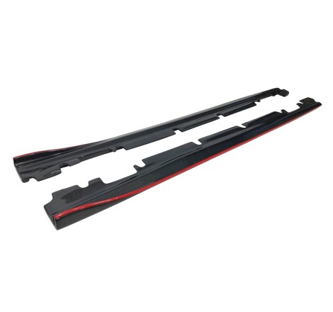 Side Skirts Diffuser Mercedes W117 CLA  Carbon