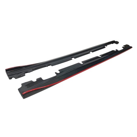 Side Skirts Diffuser Mercedes W117 CLA  Carbon