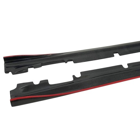 Side Skirts Diffuser Mercedes W117 CLA  Carbon