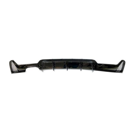 Diffuseur Arrière BMW F32 / F33 / F36 Look M Performance Noir brillant