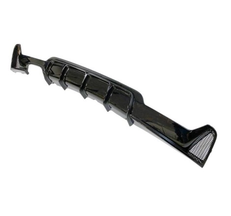 Diffuseur Arrière BMW F32 / F33 / F36 Look M Performance Noir brillant
