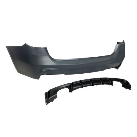 Paraurti Posteriore BMW F31 Look M Performance 2 Uscite doppio