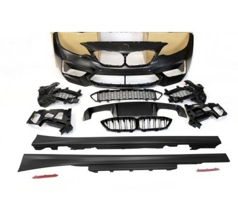 STOßSTANGENSET BODYKIT BMW F22 / F23 2013-2019 Look M2 Competition