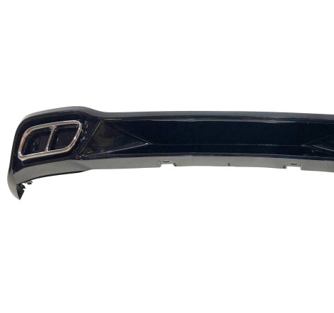 Rear Diffuser Volkswagen Golf 8 2019-2023 Glossy Black Look RLine