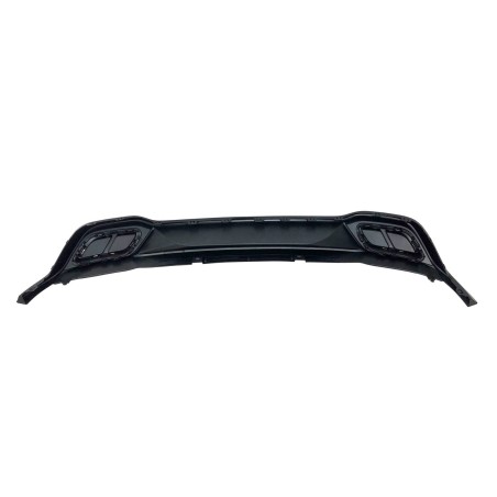 HECKANSATZ HECKSPOILER DIFFUSOR Volkswagen Golf 8 2019-2023 Glossy Black Look RLine