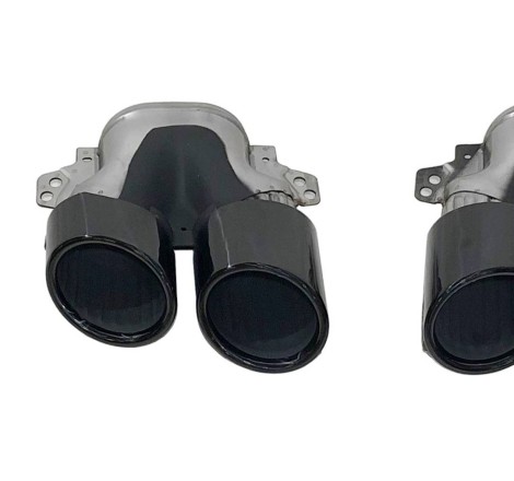 Terminali Di Uscita Di Scarico Mercedes W177 / V177 Black Look A45