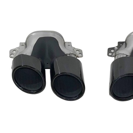 Terminali Di Uscita Di Scarico Mercedes W177 / V177 Black Look A45