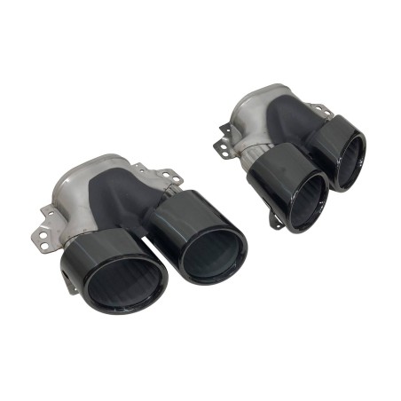 SPORT AUSPUFF ENDROHRE tail Mercedes W177 / V177 Black Look A45
