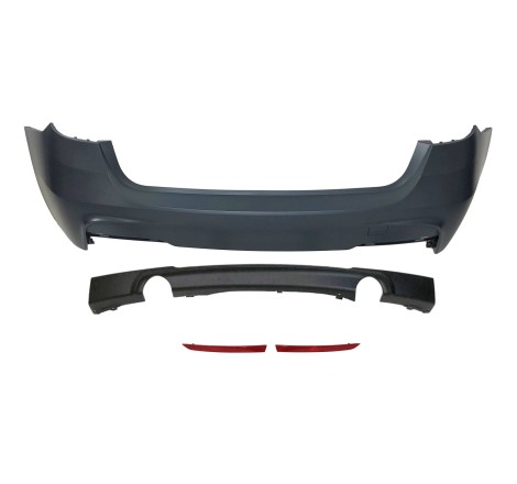 Rear Bumper BMW F31 Look M-Tech 2 Exhaust