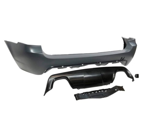 Pare-Choc Arrière BMW E61 Look M ABS 2 Sortie