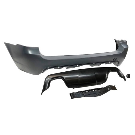 Pare-Choc Arrière BMW E61 Look M ABS 2 Sortie