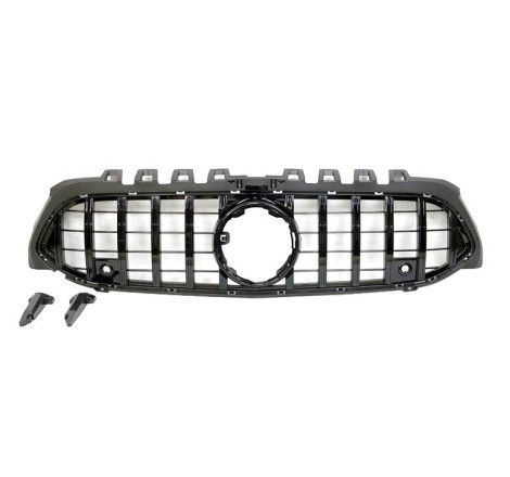 Parrilla Mercedes W177 / V177 GTR Cámara 360 Negro Brillante