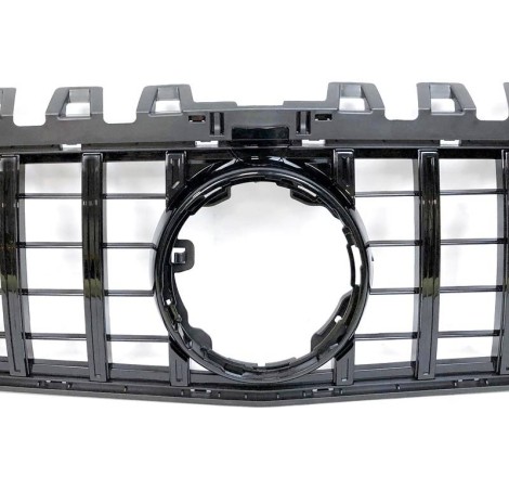 Parrilla Mercedes W177 / V177 GTR Cámara 360 Negro Brillante
