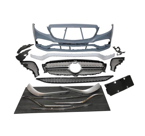 KIT DE CARROSSERIE MERCEDES W213 4 portes / Estate 2016-2019 look AMG E63