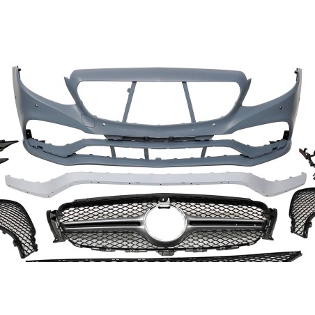 KIT DE CARROCERIA MERCEDES W213 4 puertas / Estate 2016-2019 look AMG E63