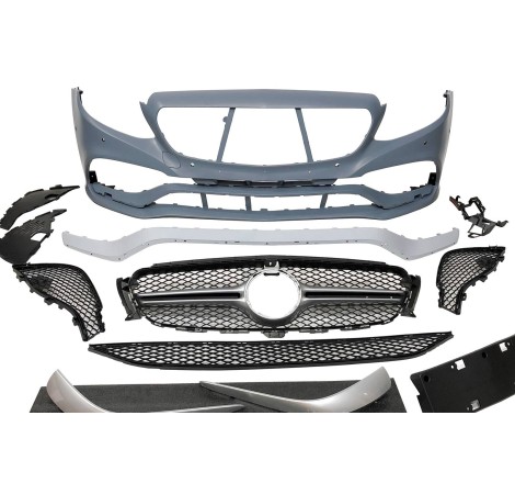 Kit De Carrocería Mercedes W213 4p / SW 2016-2019 look AMG E63 ABS