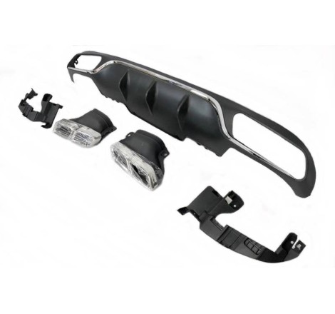 Kit De Carrocería Mercedes W213 4p / SW 2016-2019 look AMG E63 ABS