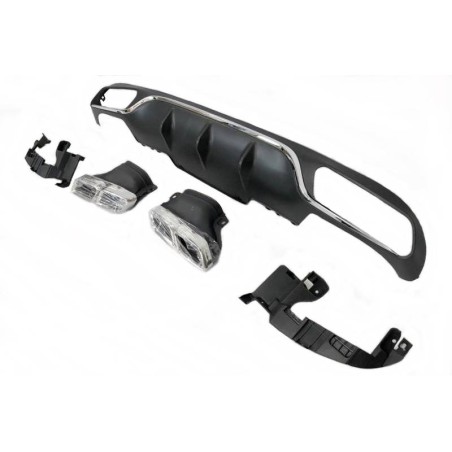 Kit De Carrocería Mercedes W213 4p / SW 2016-2019 look AMG E63 ABS