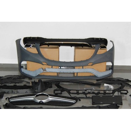 STOßSTANGENSET BODYKIT Mercedes W166 GLE 2014-2018 look AMG E63