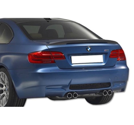 Paragolpes trasero BMW E92 / E93 look M3, ABS 2 salidas