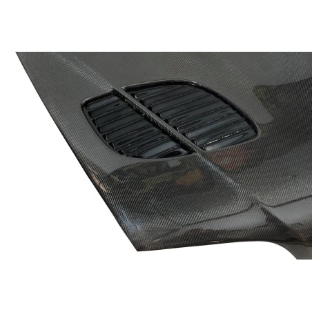 FRONTHAUBE KOFFERRAUM DECKEL ECHT CARBON FÜR BMW E46 Look M3 GTR