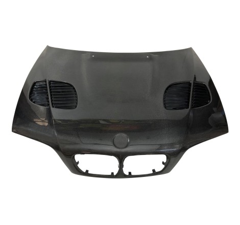 Carbon Fibre Bonnet BMW E46 Look M3 GTR