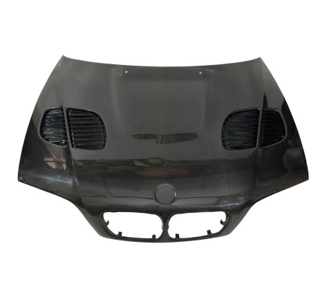 Carbon Fibre Bonnet BMW E46 Look M3 GTR
