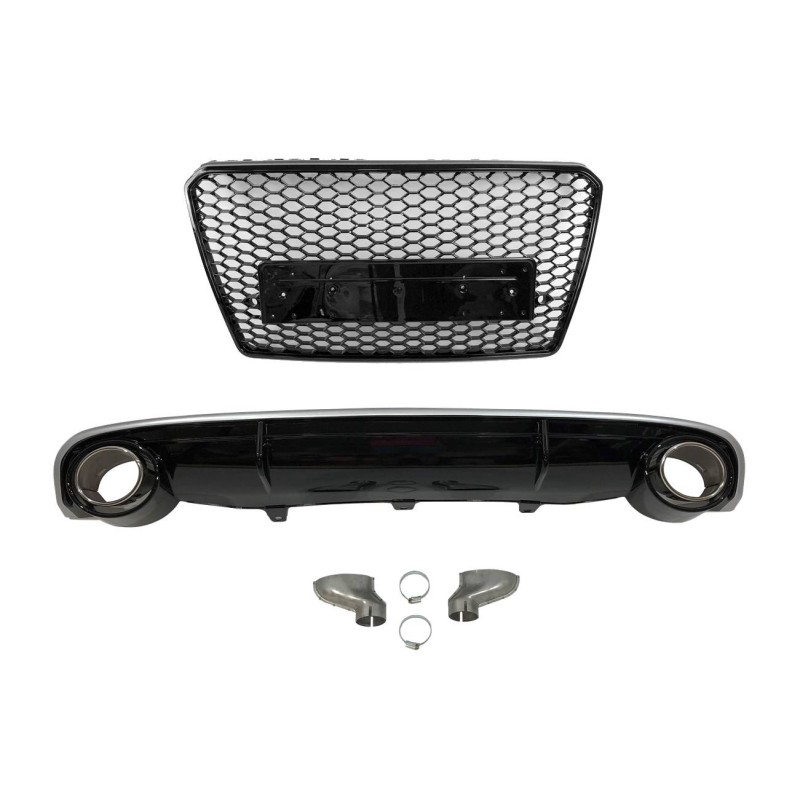Kit De Carrocería Audi A7 2011-2014 Look RS7 ABS