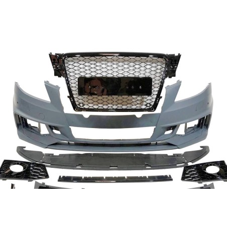 Front Bumper Audi A4 '09-12 B8 Sedan/Avant Look RS4 2016